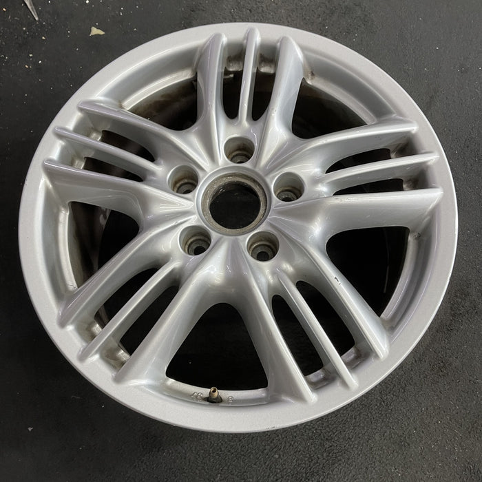 18" PORSCHE CAYENNE 08-10 18x8 , 5 triple spokes Original OEM Wheel Rim - Side Profile