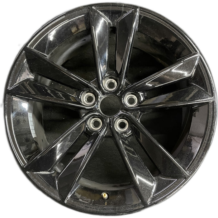 18" MUSTANG 24 18x8.5, Original OEM Wheel Rim - Front View