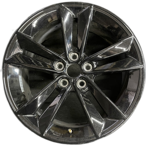 18" MUSTANG 24 18x8.5, Original OEM Wheel Rim - Front View