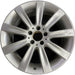 18" MERCEDES CL-CLASS 07 216 Type; CL550, 18x8.5, 9 spoke, narrow concave spoke - Front View