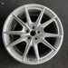 19" MUSTANG 24 19x8.5, , V spoke Original OEM Wheel Rim - Angle View