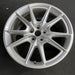 19" MUSTANG 24 19x8.5, , V spoke Original OEM Wheel Rim - Side Profile