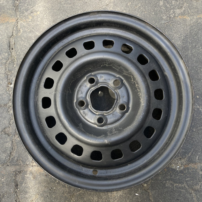14" 6000 82 14x5.5, 18 hole Original OEM Wheel Rim - Angle View