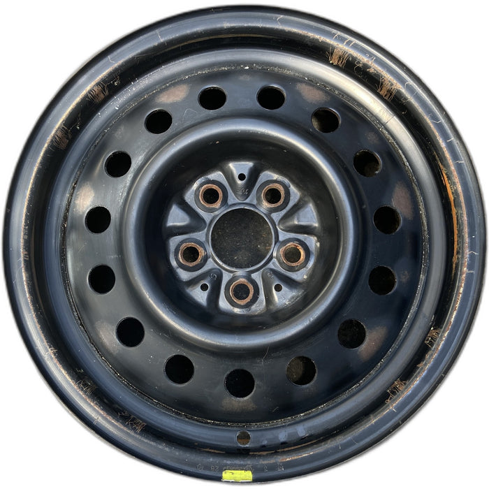 15" DAYTONA 91-93 15x6, steel Original OEM Wheel Rim - Front View