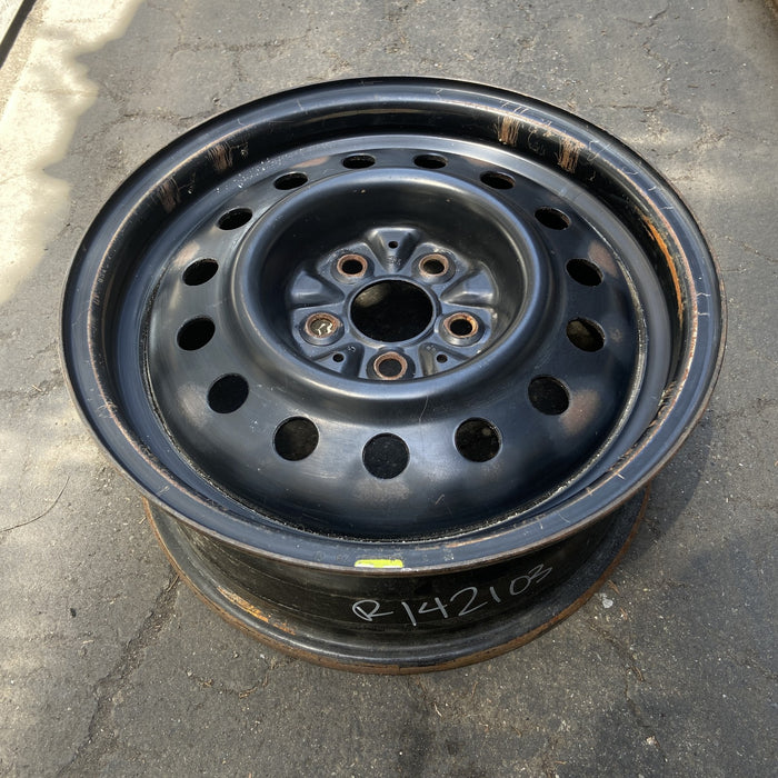 15" DAYTONA 91-93 15x6, steel Original OEM Wheel Rim - Side Profile