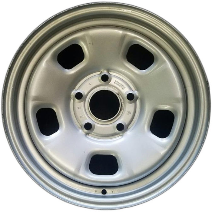 17" DODGE 1500 PICKUP 13 , 17x7, steel Original OEM Wheel Rim - Front View