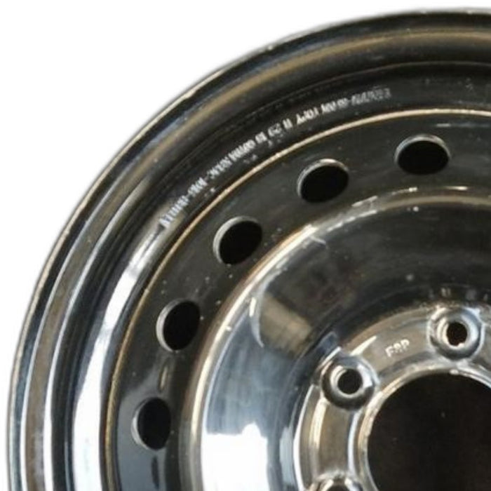 17" BRONCO 21-24 17x7.5, steel Original OEM Wheel Rim - Angle View