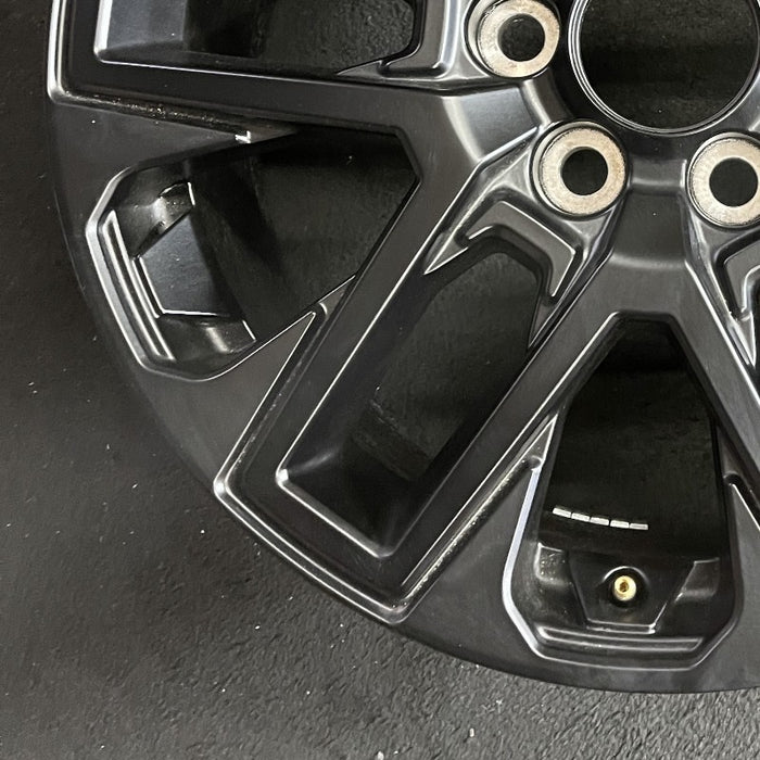 20" SEQUOIA 23-24 20x8 open spoke 6 spoke matte black Original OEM Wheel Rim - Additional View