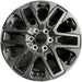 20" SEQUOIA 23-24 20x8 open spoke 6 spoke matte black Original OEM Wheel Rim - Front View