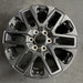 20" SEQUOIA 23-24 20x8 open spoke 6 spoke matte black Original OEM Wheel Rim - Additional View