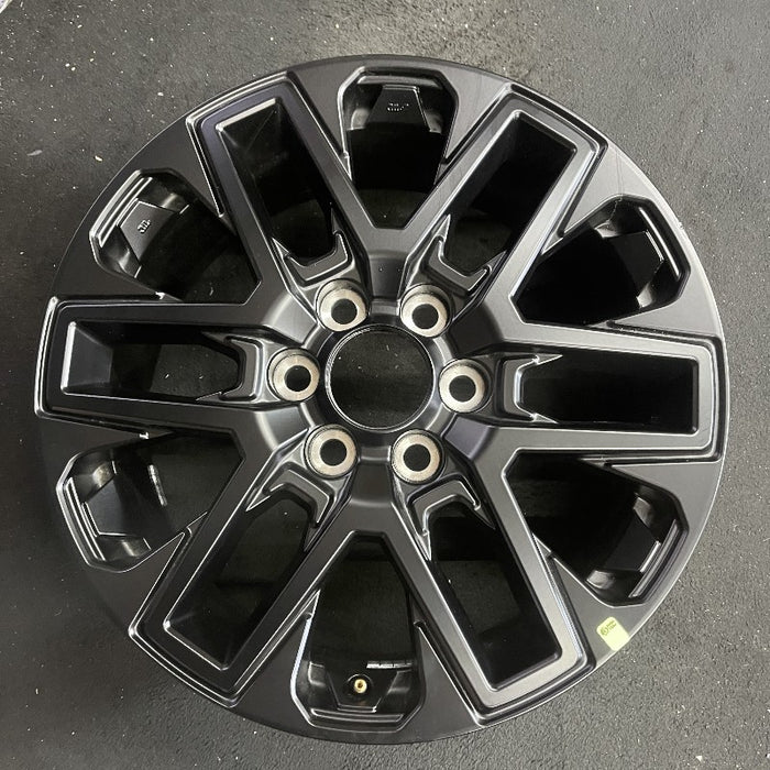 20" SEQUOIA 23-24 20x8 open spoke 6 spoke matte black Original OEM Wheel Rim - Additional View