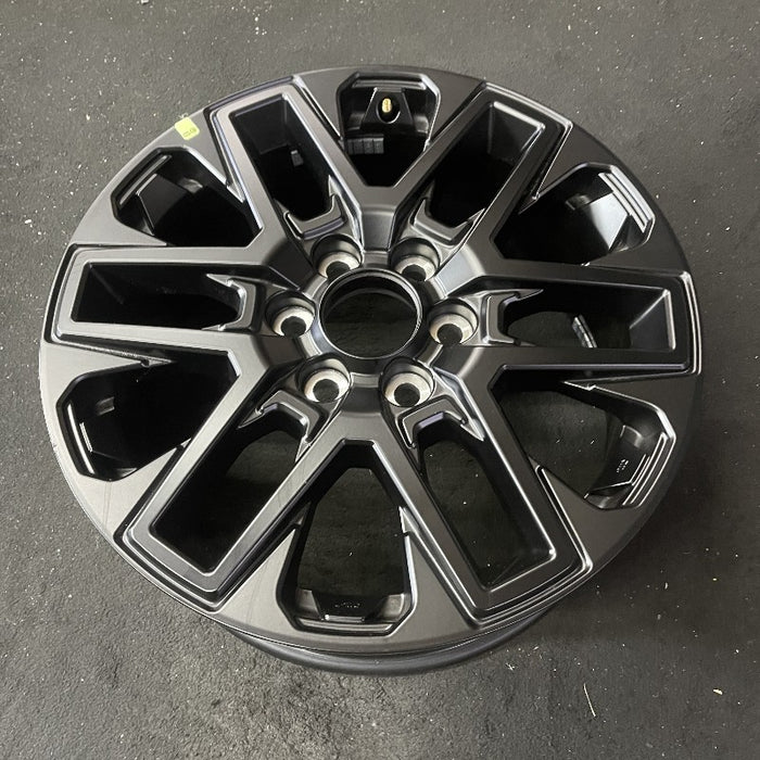 20" SEQUOIA 23-24 20x8 open spoke 6 spoke matte black Original OEM Wheel Rim - View 8