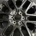 20" SEQUOIA 23-24 20x8 open spoke 6 spoke matte black Original OEM Wheel Rim - Angle View
