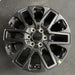 20" SEQUOIA 23-24 20x8 open spoke 6 spoke matte black Original OEM Wheel Rim - Additional View