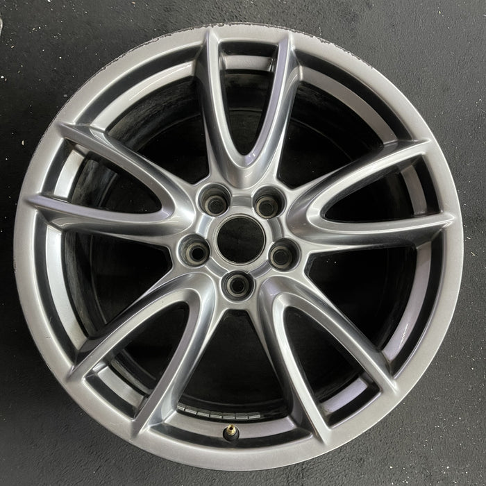 19" MUSTANG 11 19x9 , Original OEM Wheel Rim - Angle View