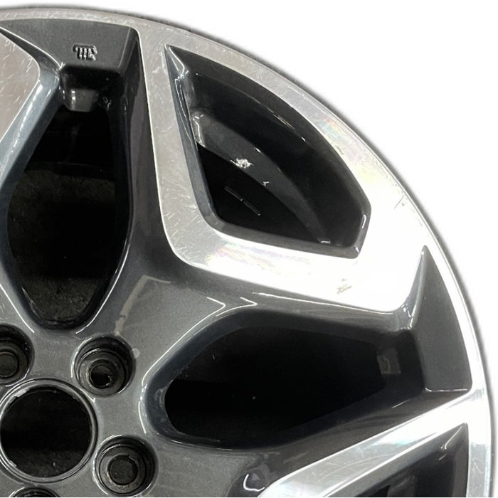 18" XV CROSSTREK 18 18x7 alloy w/machined face Limited dark gray Original OEM Wheel Rim