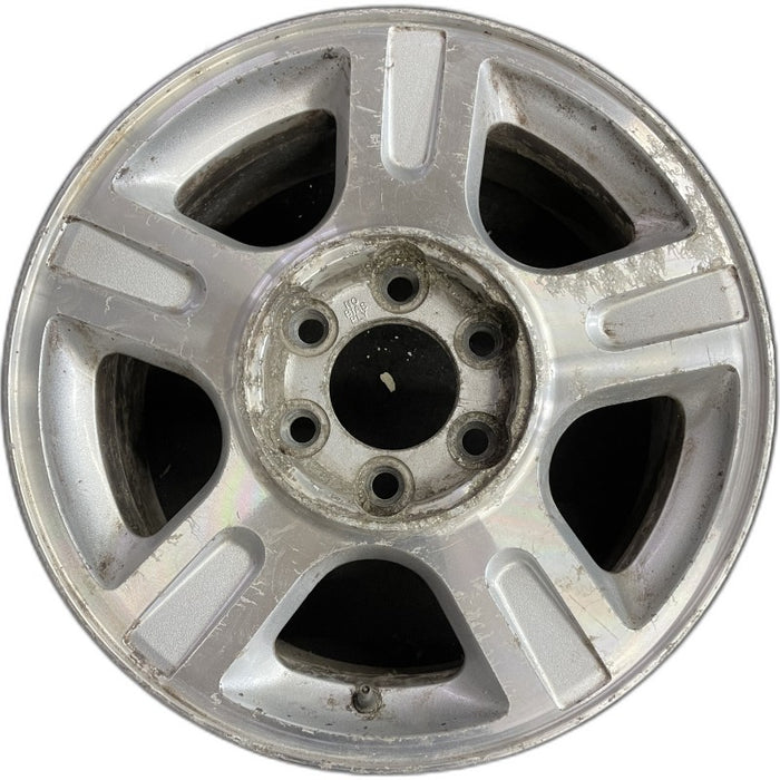 17" EXPEDITION 03 17x7.5 5 spoke aluminum inserts in spokes Original OEM Wheel Rim