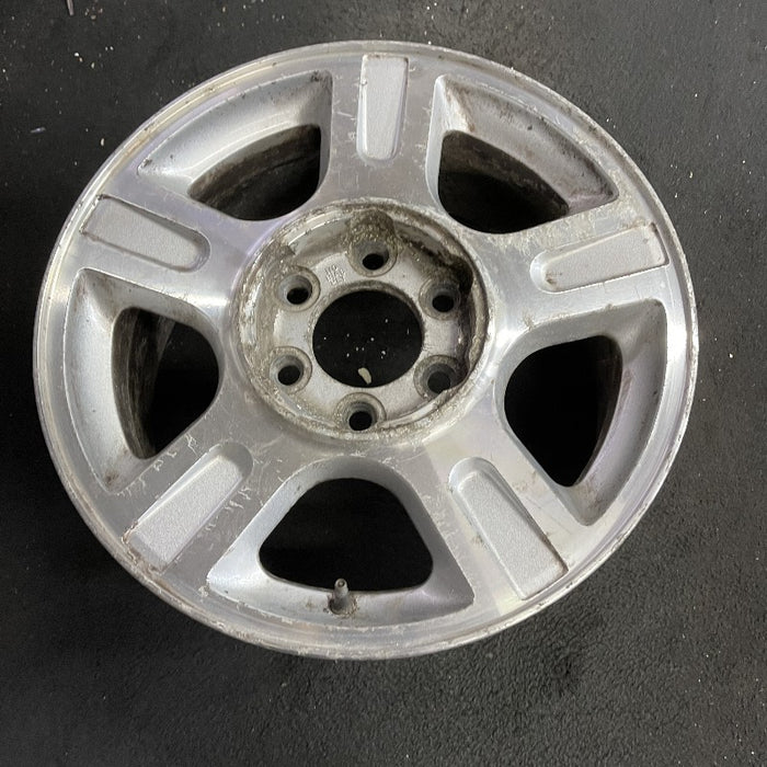 17" EXPEDITION 03 17x7.5 5 spoke aluminum inserts in spokes Original OEM Wheel Rim