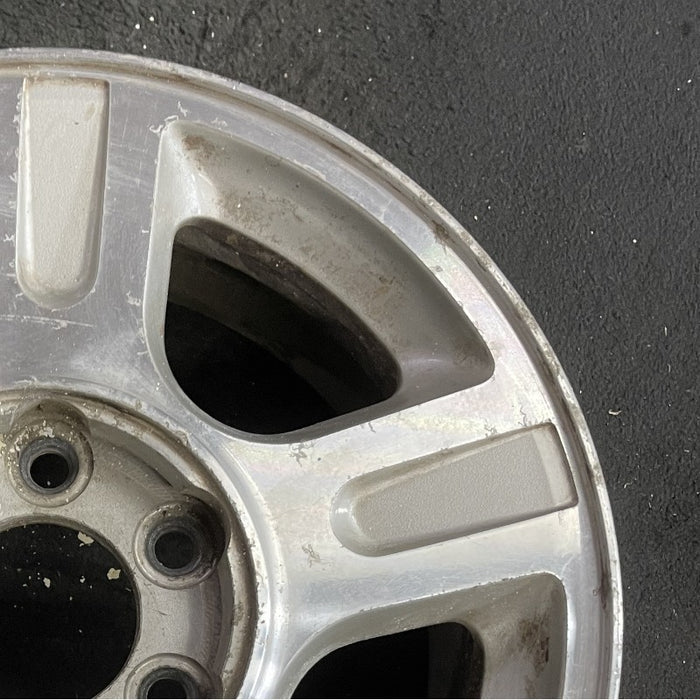 17" EXPEDITION 03 17x7.5 5 spoke aluminum inserts in spokes Original OEM Wheel Rim