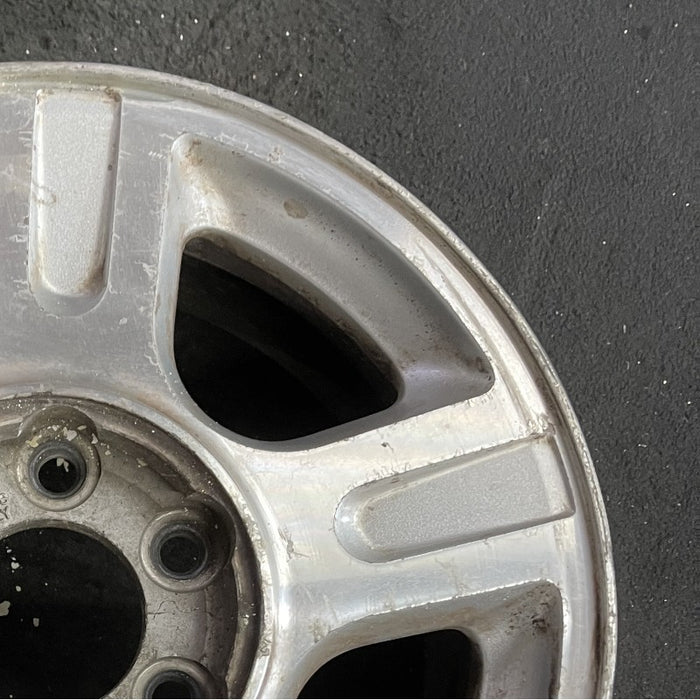 17" EXPEDITION 03 17x7.5 5 spoke aluminum inserts in spokes Original OEM Wheel Rim