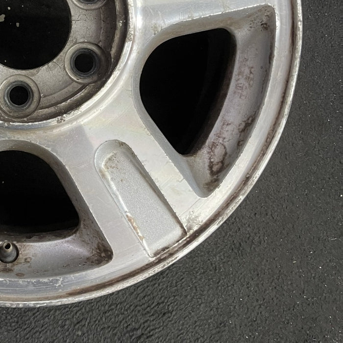 17" EXPEDITION 03 17x7.5 5 spoke aluminum inserts in spokes Original OEM Wheel Rim