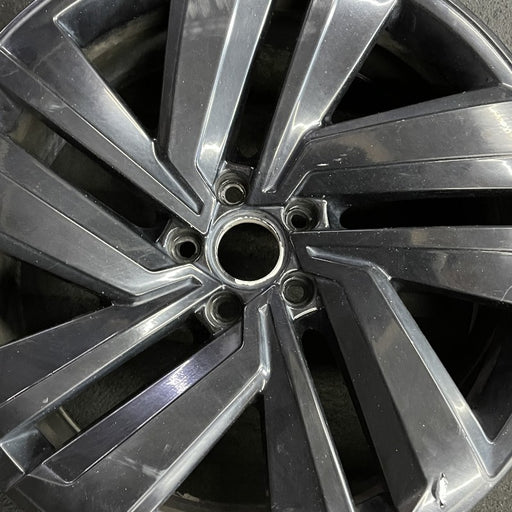 20" ATLAS CROSS SPORT 21-23 20x8 5 spoke double spoke bent spoke black Original - Angle View