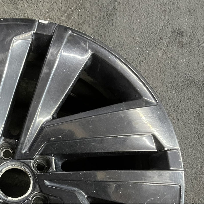 20" ATLAS CROSS SPORT 21-23 20x8 5 spoke double spoke bent spoke black Original - Close-Up Detail