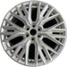 20" ACADIA 24 20x8, silver Original OEM Wheel Rim - Front View