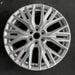 20" ACADIA 24 20x8, silver Original OEM Wheel Rim - Angle View