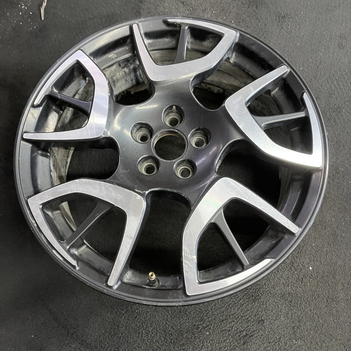 18" XV CROSSTREK 19-20 18x7 , w/machined face, plug-in hybrid Original OEM - Side Profile