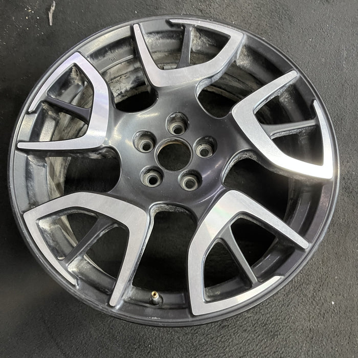 18" XV CROSSTREK 19-20 18x7 , w/machined face, plug-in hybrid Original OEM - Side Profile