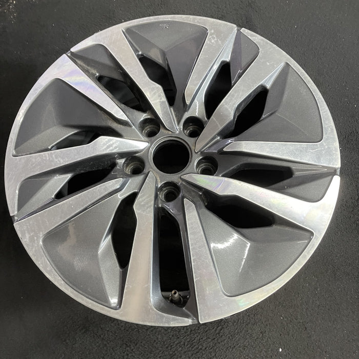 17" ACCORD 18-20 17x7.5 , 10 spoke, Hybrid Original OEM Wheel Rim - Side Profile