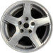 17" GRAND CHEROKEE 05 17x7.5 Limited machined w/ inlay at end of spokes - Front View