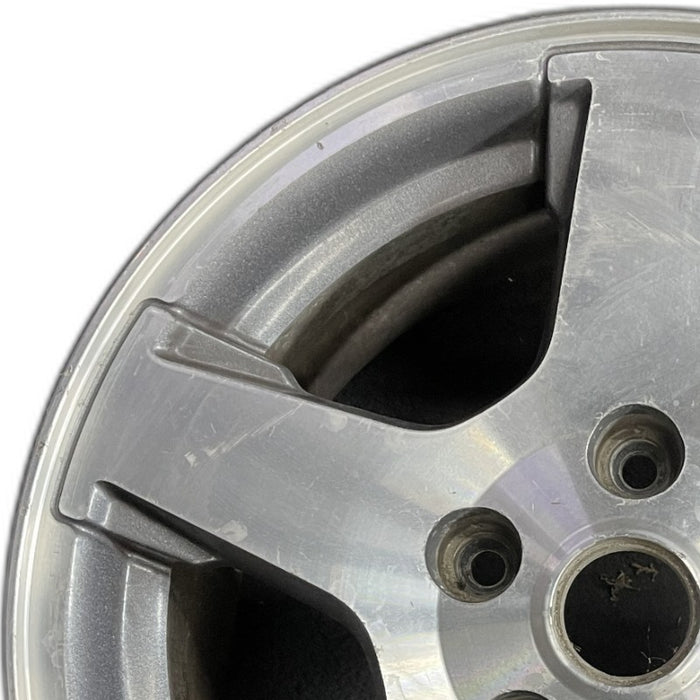 17" GRAND CHEROKEE 05 17x7.5 Limited machined w/ inlay at end of spokes - Angle View
