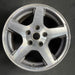 17" GRAND CHEROKEE 05 17x7.5 Limited machined w/ inlay at end of spokes - Front View
