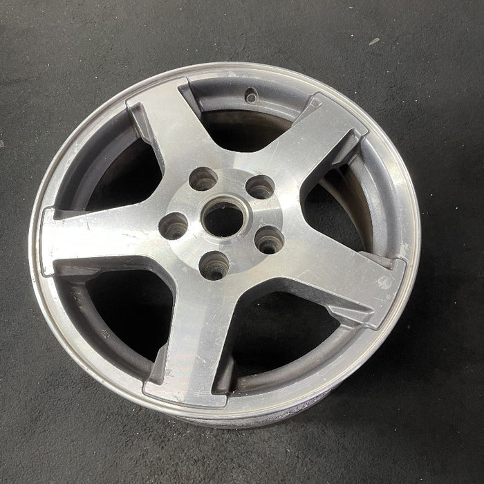 17" GRAND CHEROKEE 05 17x7.5 Limited machined w/ inlay at end of spokes - View 8