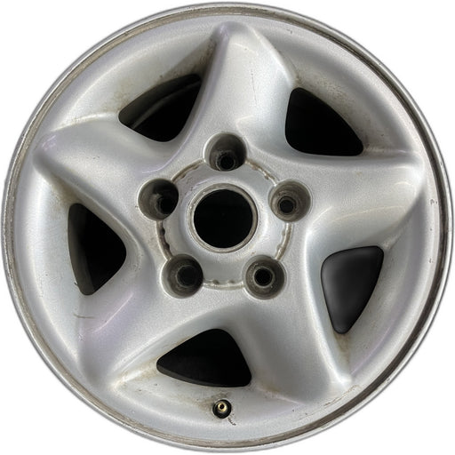16" DODGE 1500 PICKUP 96-97 16x7, aluminum Original OEM Wheel Rim - Front View