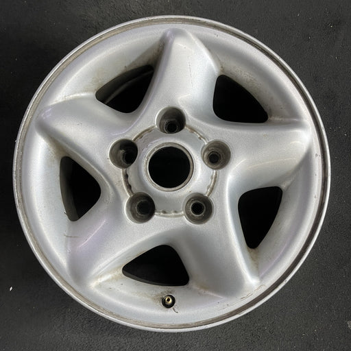 16" DODGE 1500 PICKUP 96-97 16x7, aluminum Original OEM Wheel Rim - Angle View