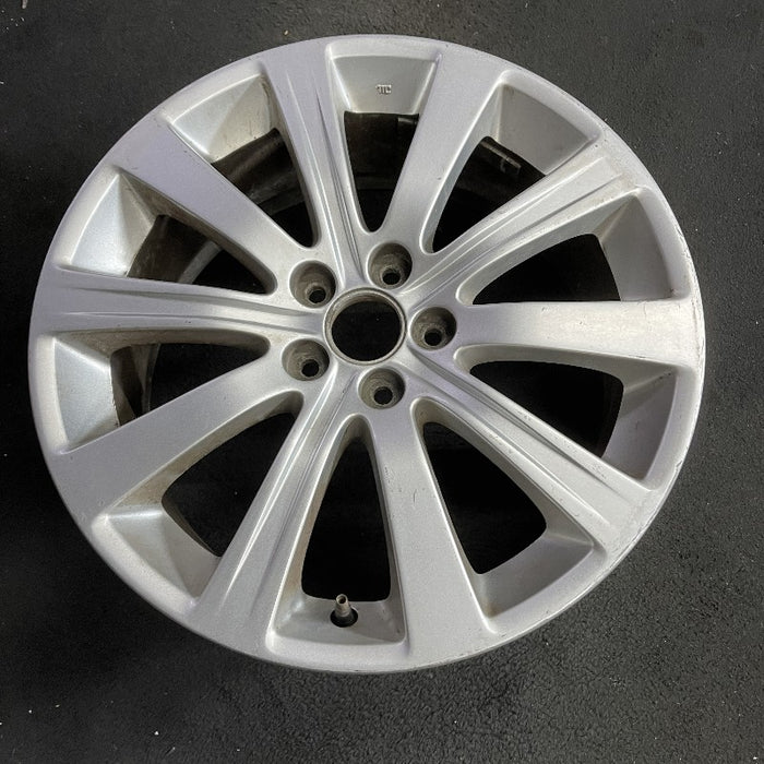 17" IMPREZA 08-11 17x7 alloy 10 spoke silver Original OEM Wheel Rim