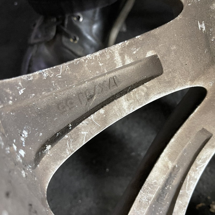 17" IMPREZA 08-11 17x7 alloy 10 spoke silver Original OEM Wheel Rim