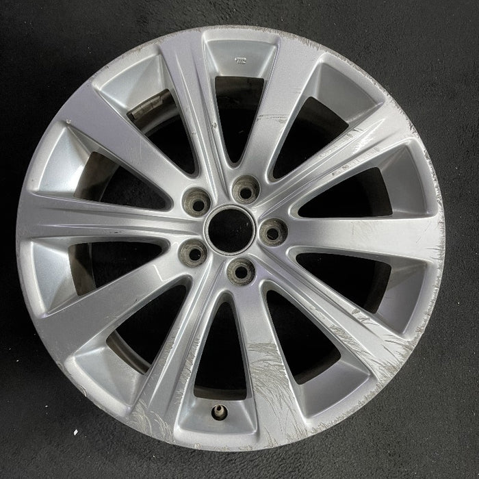 17" IMPREZA 08-11 17x7 alloy 10 spoke silver Original OEM Wheel Rim
