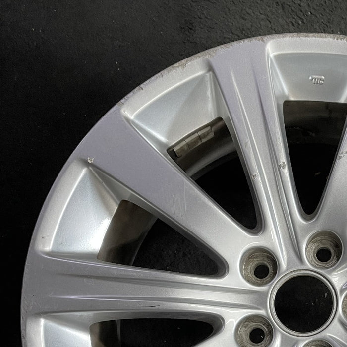 17" IMPREZA 08-11 17x7 alloy 10 spoke silver Original OEM Wheel Rim