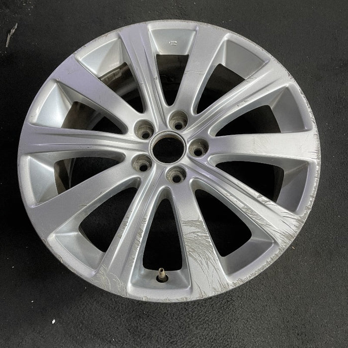 17" IMPREZA 08-11 17x7 alloy 10 spoke silver Original OEM Wheel Rim