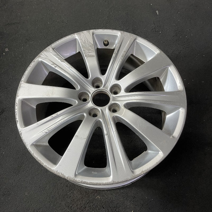 17" IMPREZA 08-11 17x7 alloy 10 spoke silver Original OEM Wheel Rim