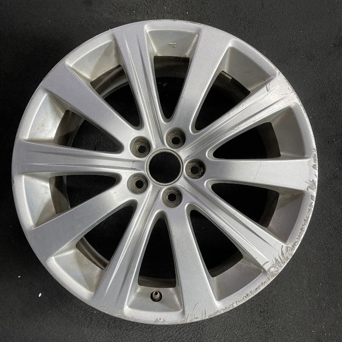 17" IMPREZA 08-11 17x7 alloy 10 spoke silver Original OEM Wheel Rim