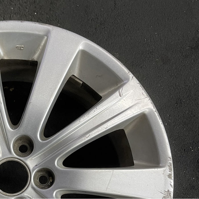 17" IMPREZA 08-11 17x7 alloy 10 spoke silver Original OEM Wheel Rim