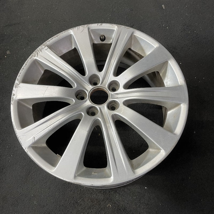 17" IMPREZA 08-11 17x7 alloy 10 spoke silver Original OEM Wheel Rim