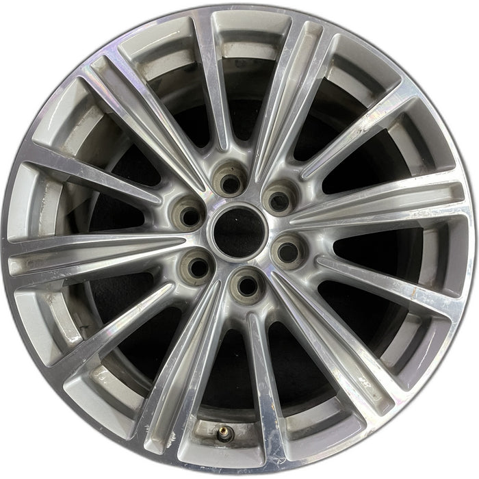 18" XT5 17-19 18x8, Original OEM Wheel Rim - Front View