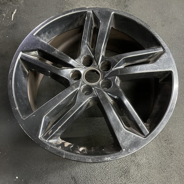 19" EVOQUE 12-13 , 19x8, 5 spoke Original OEM Wheel Rim - Side Profile