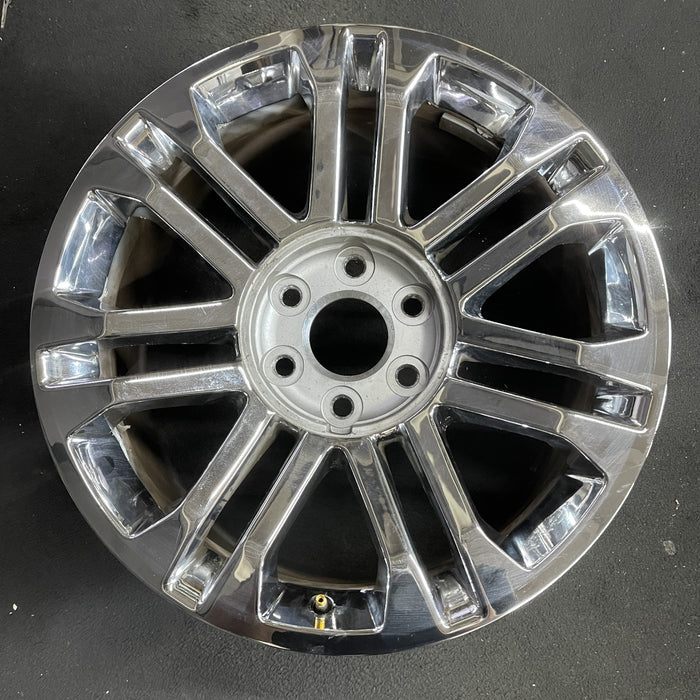 20" ESCALADE 15-20 20x9, Original OEM Wheel Rim - Angle View